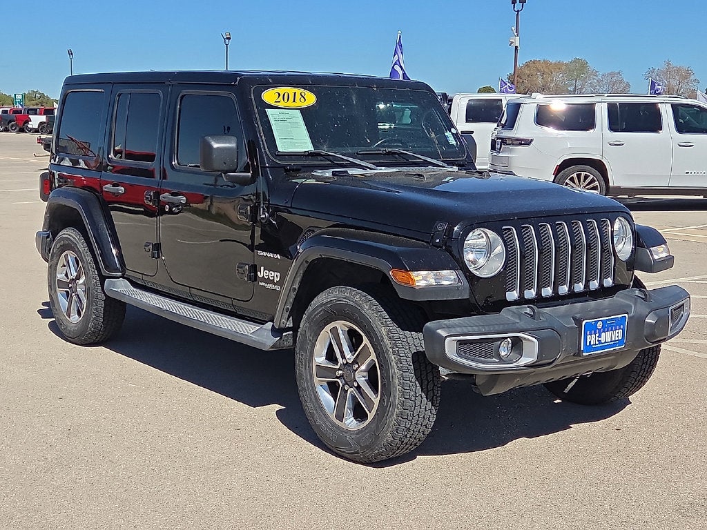 2018 Jeep Wrangler Unlimited Sahara 4x4