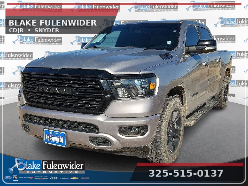2022 RAM 1500 Lone Star Crew Cab 4x4 5'7' Box