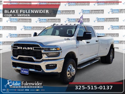 2026 RAM 3500 Lone Star Crew Cab 4x4 8' Box