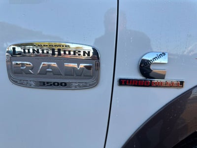 2018 RAM 3500 Laramie Longhorn Mega Cab 4x4 6'4' Box