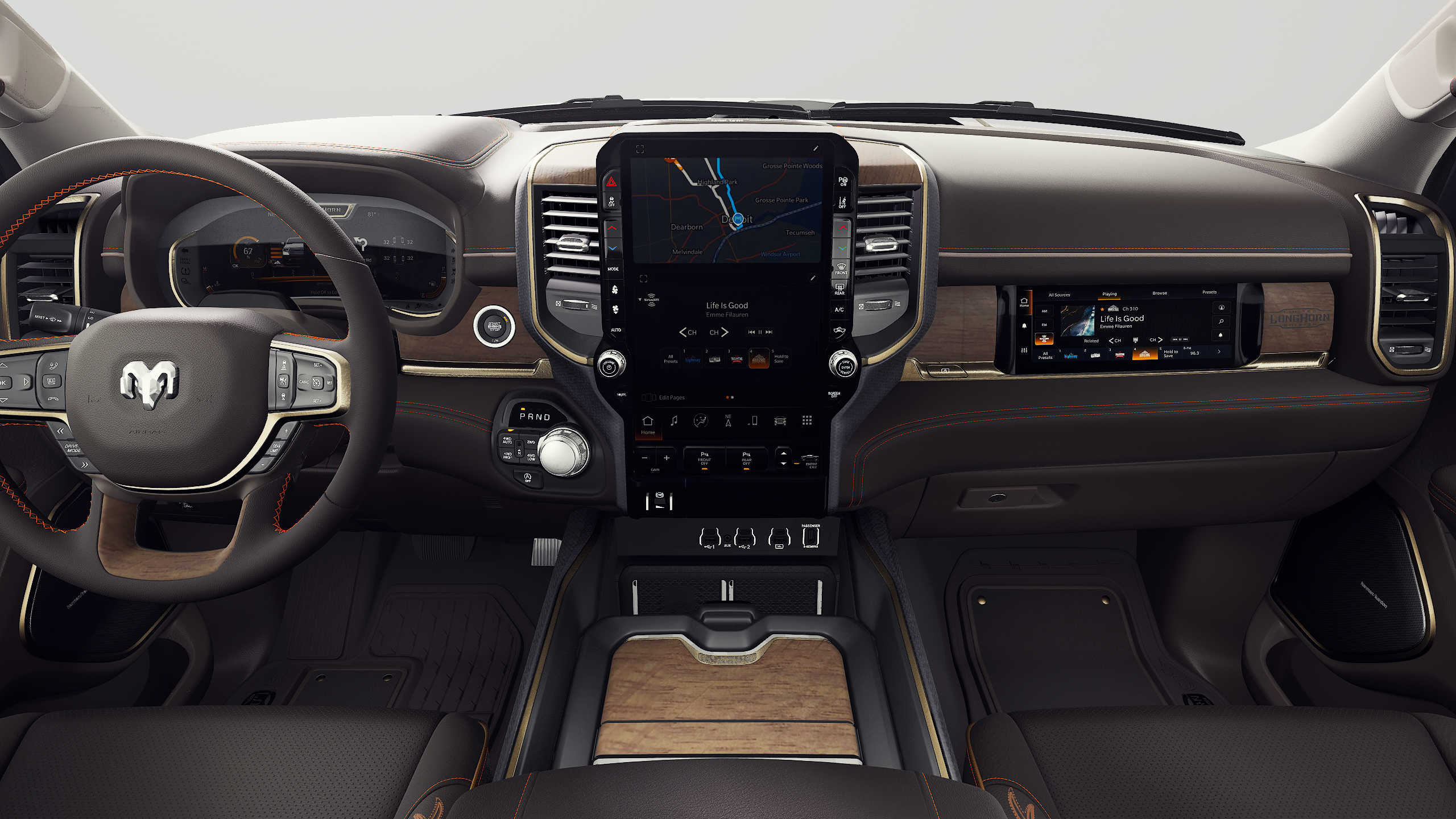 2027 RAM 1500 RAM 1500 LIMITED LONGHORN CREW CAB 4X4 5'7' BOX
